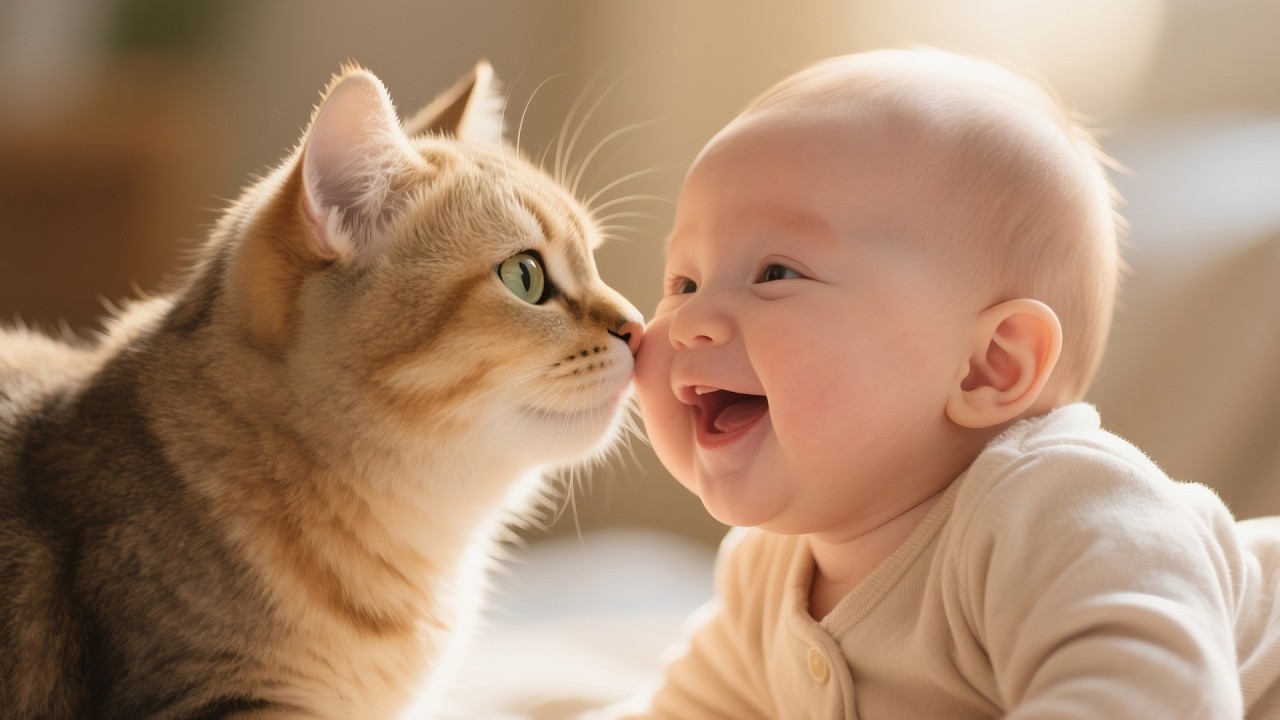 2 Hours of Babies and Cats Creating the Cutest Memories