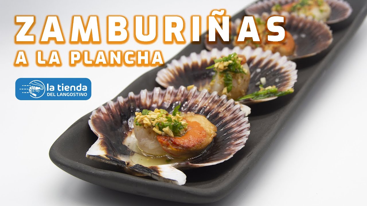 Cómo preparar Zamburiñas a la plancha