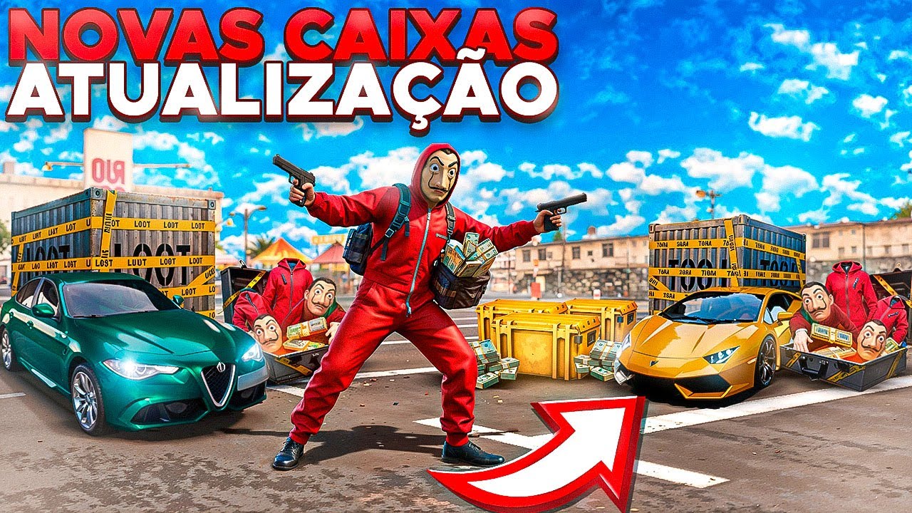 ABRINDO CAIXAS ESPECIAIS DA ATUALIZAÇÃO DO RIO RISE