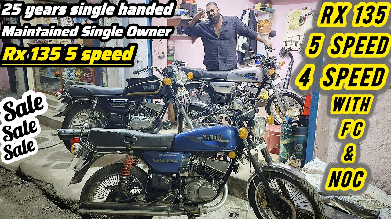 Rx 135 5 & 4 speed sale in Chennai 8667411089 call for booking #rx135 #rx100 #rxking #rxz #2stroke 