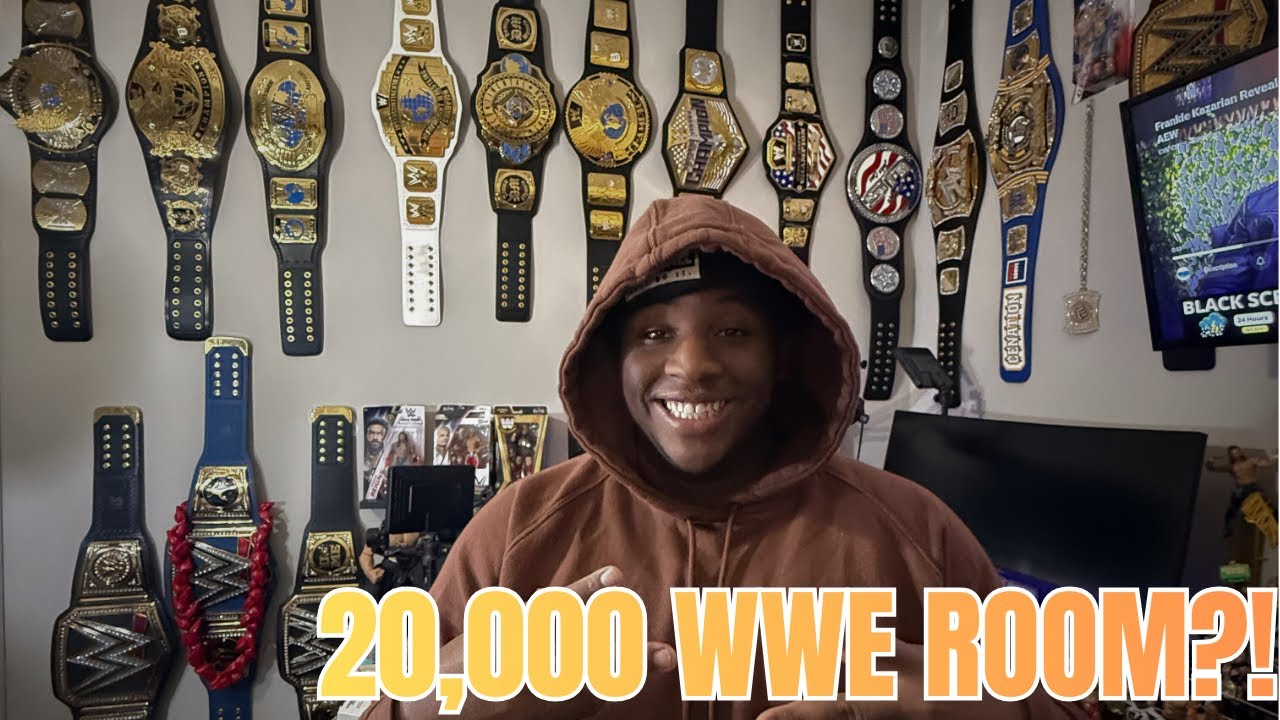 You Won’t Believe My $20,000 wwe belt collection!
