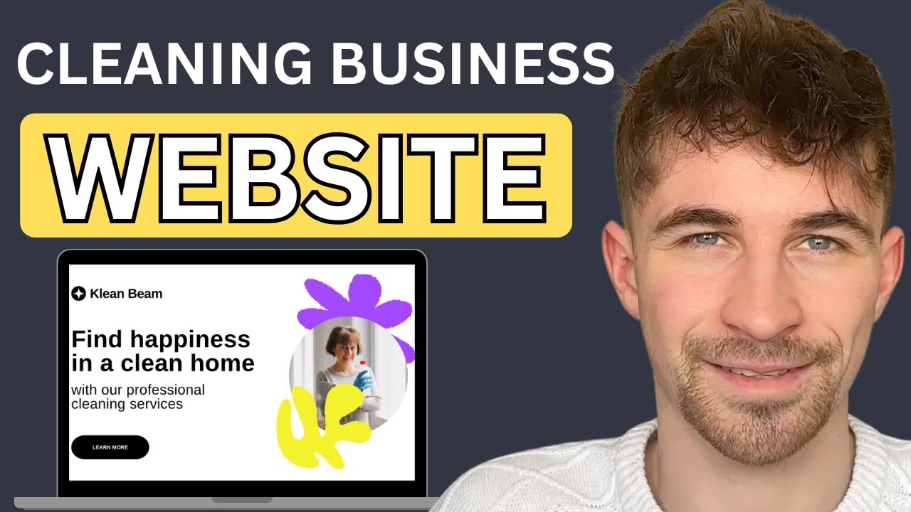 How to Make a Cleaning Business Website in 2025 | Step-by-Step Tutorial for Beginners