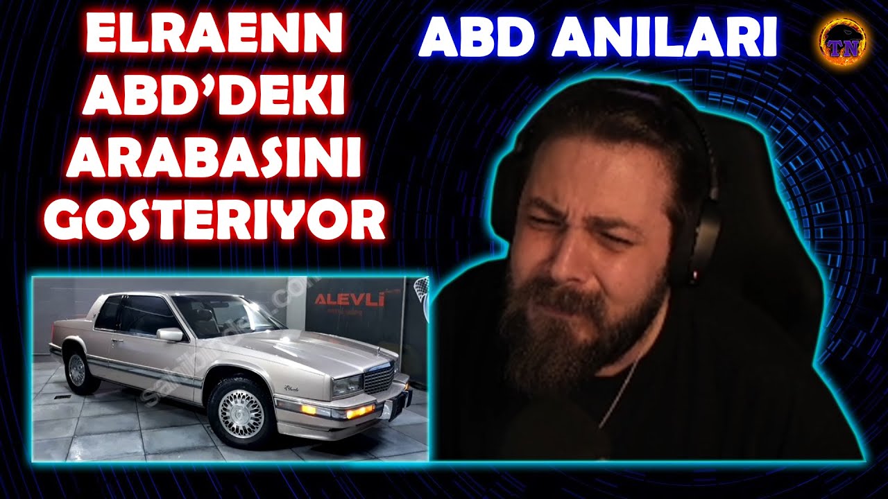 Elraen Amerika'daki Eski Arabasını Gösteriyor | Elraen ABD Anıları