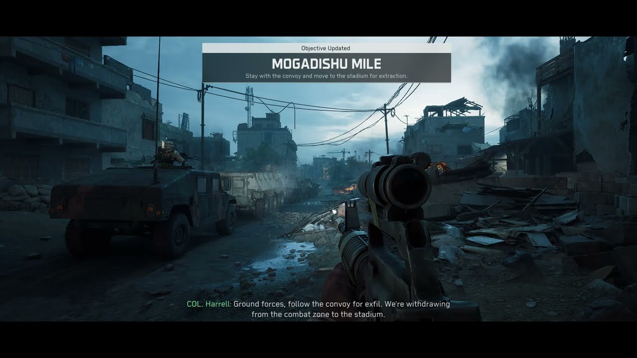 Este Delta Force: Black Hawk Down Mission 7 - Mogadishu Mile solo