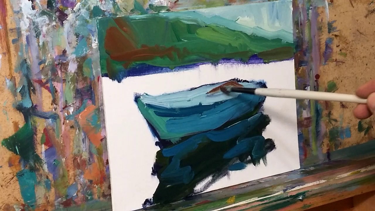 Impressionist Oil Painting Demo - Alla Prima Row Boat - By Artist JOSE TRUJILLO