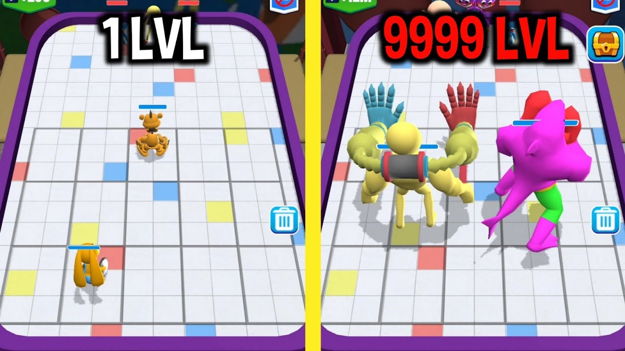 MAX LEVEL in Merge Master Blue Monster Game New Update