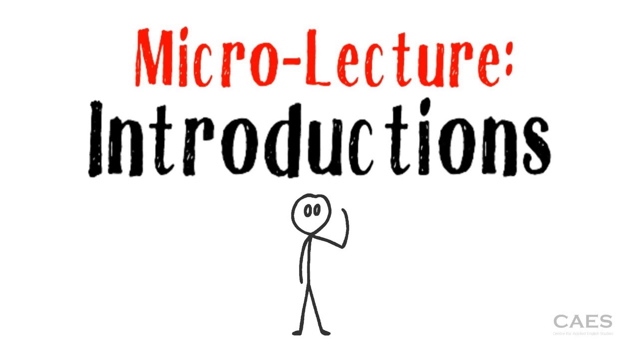 Writing an introduction for an academic essay