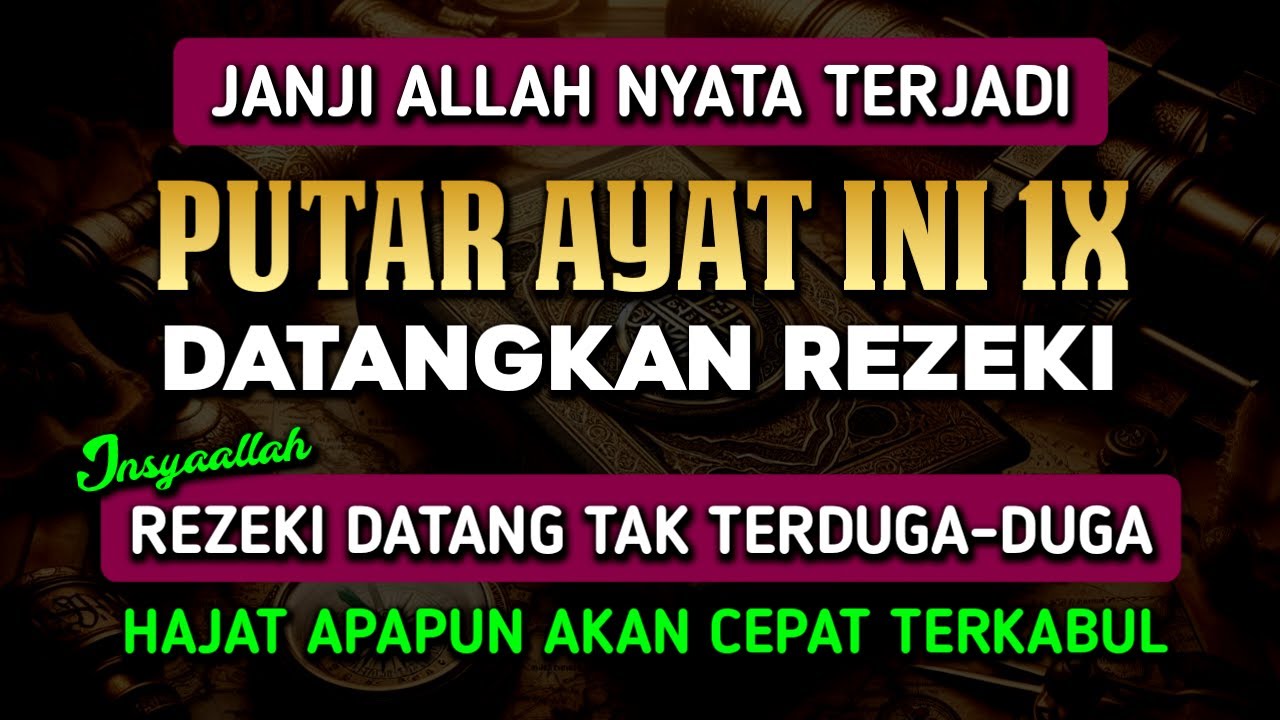 Bacaan Dahsyat Nabi Sulaiman! Satu Kali Putar Bisa Datangkan Kekayaan | Dzikir Kekayaan Bulan Syaban