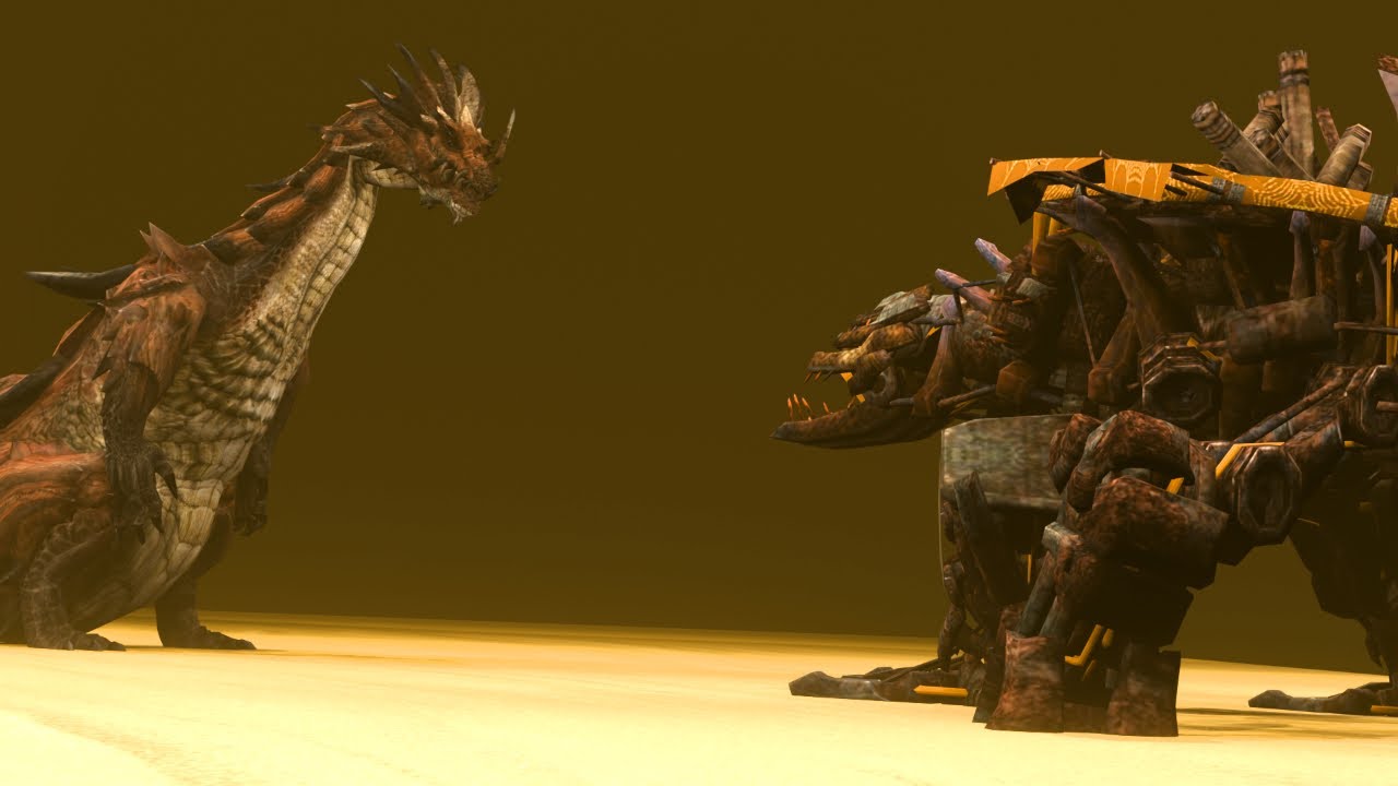Ahtal-Ka Vs Lao-Shan Lung [Monster Hunter Animation]