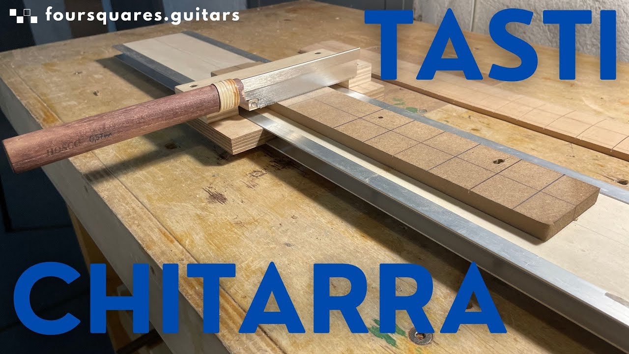 Jig per tasti chitarra #maker #faidate #diy