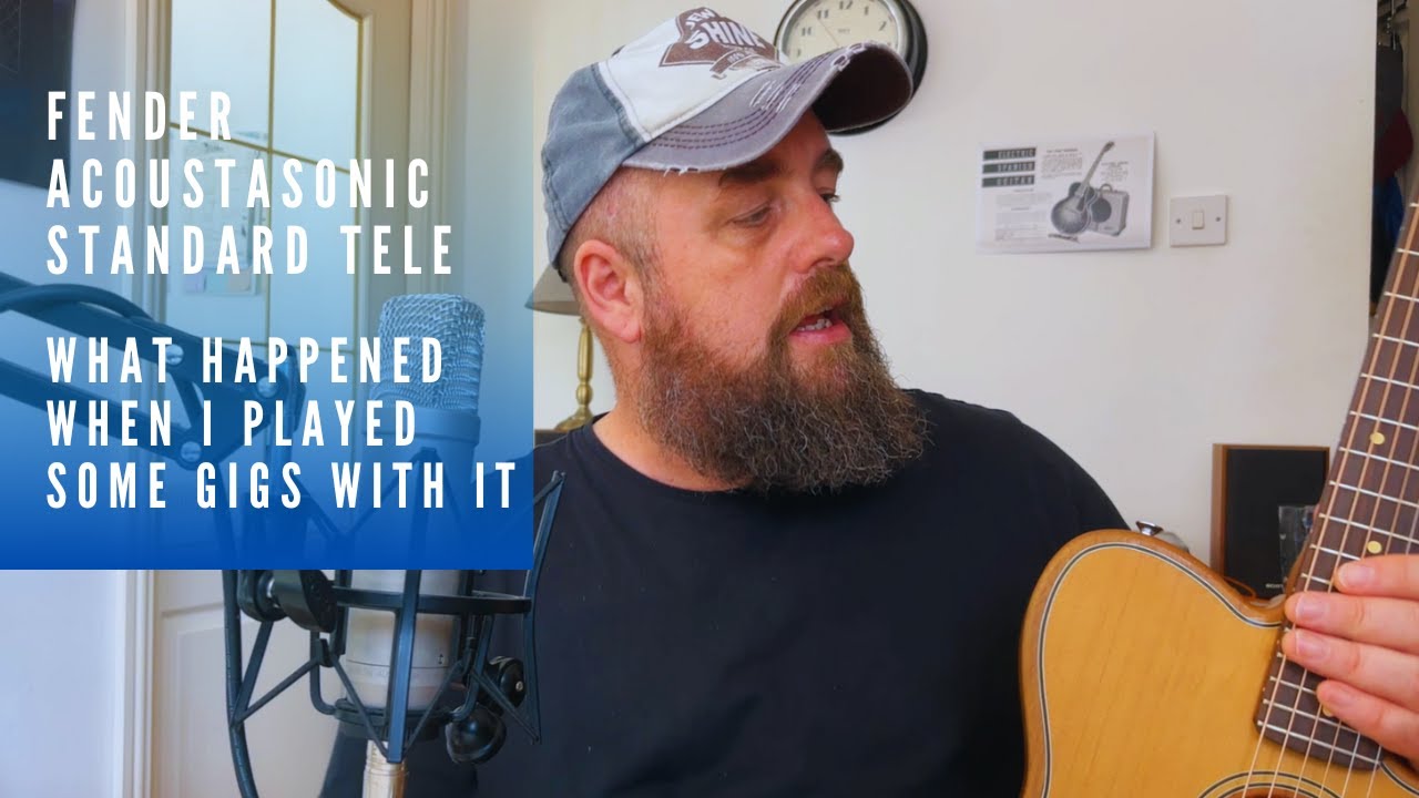 I Gigged The Fender Acoustasonic Standard. Here's What I Thought Of It.