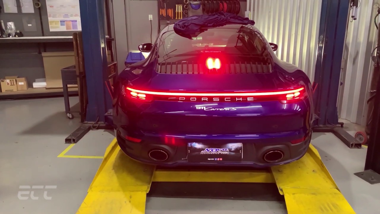 Porsche 992 Escape Downpipe Nova Racing