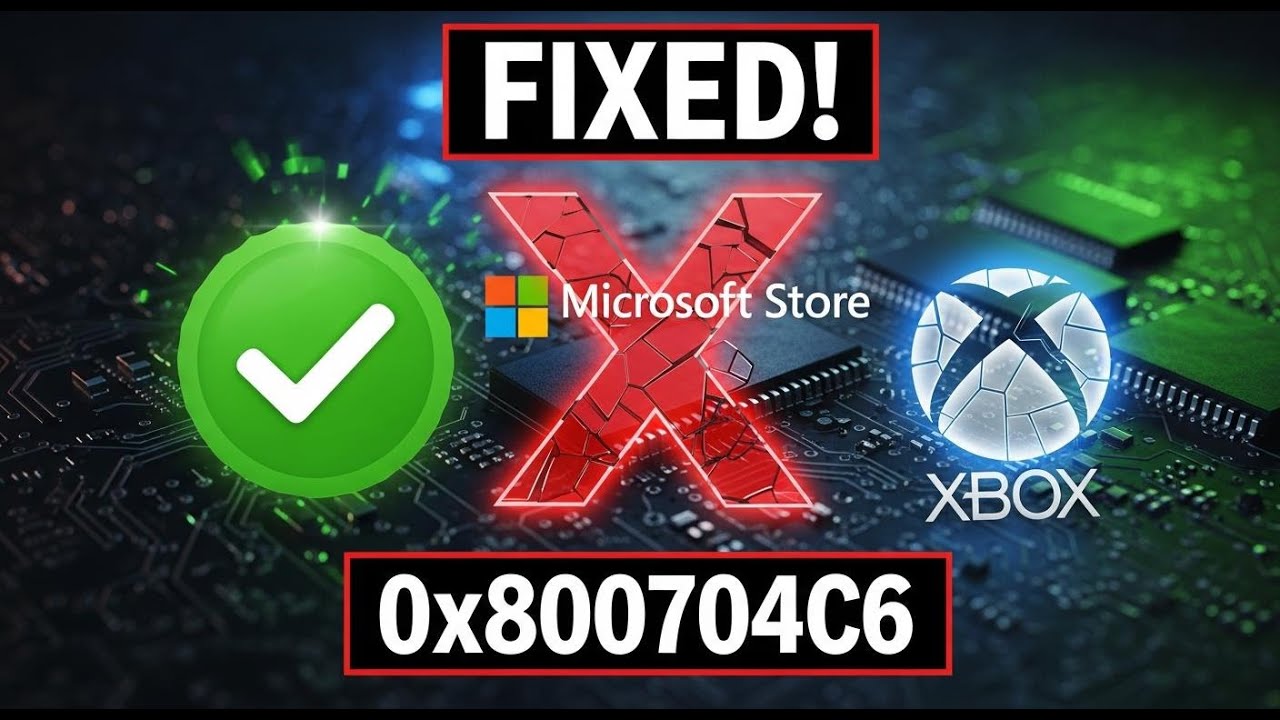 [Fixed] ✔️Error 0x800704C6 Microsoft Store Error 0x800704C6 Xbox