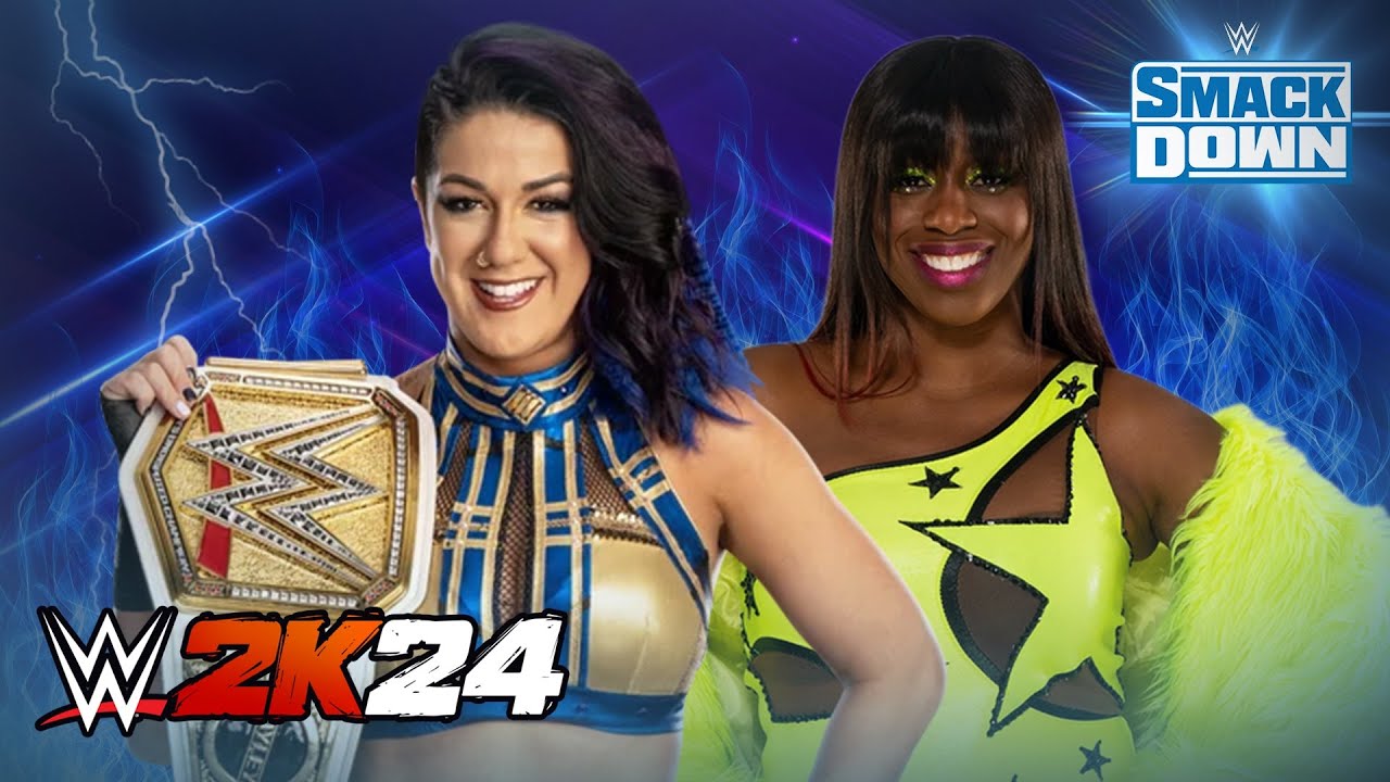 Bayley Vs Naomi (WWE Women’s Championship) [Smackdown 19/04/2024]