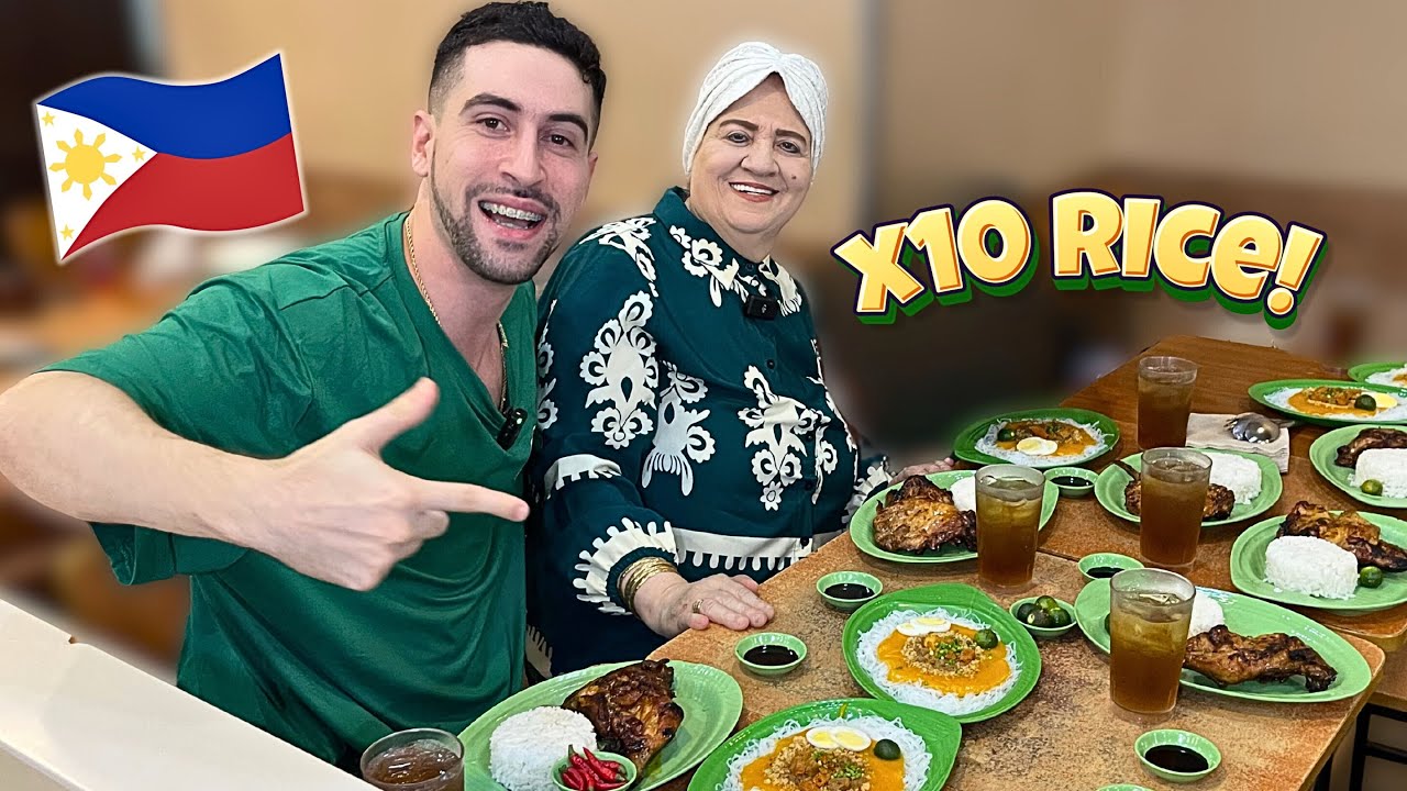 ARAB Mom Tries “MANG INASAL” for the FIRST TIME! (I Challenged Her) 🇵🇭