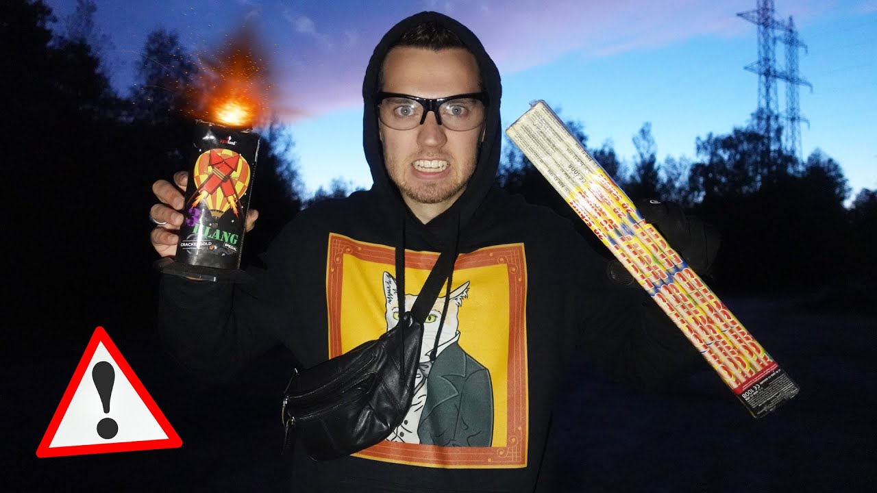 FEUERWERK im TEST! - Bombenrohre, Bienen, Batterien, Rakete und mehr! | Silvester Vorfreude 2020