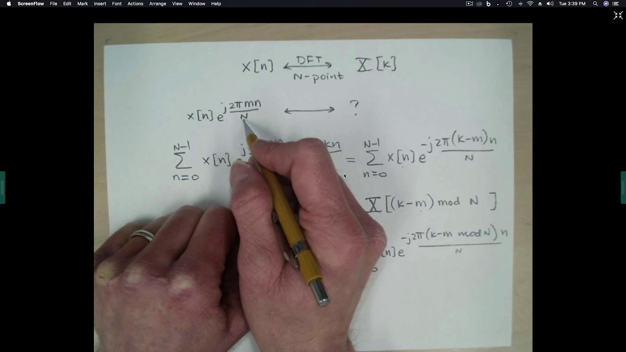 Circular Time Shift Property of the Discrete Fourier Transform