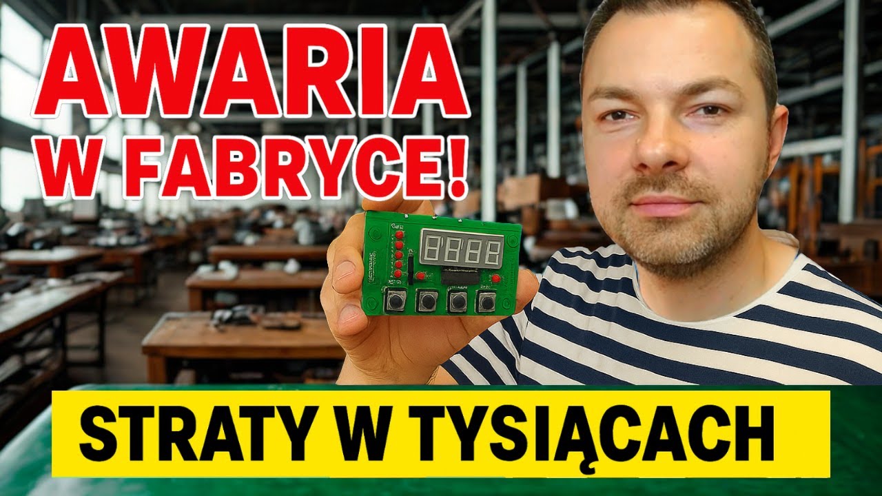 ⚠️ Awaria sterownika ZATRZYMAŁA produkcję!