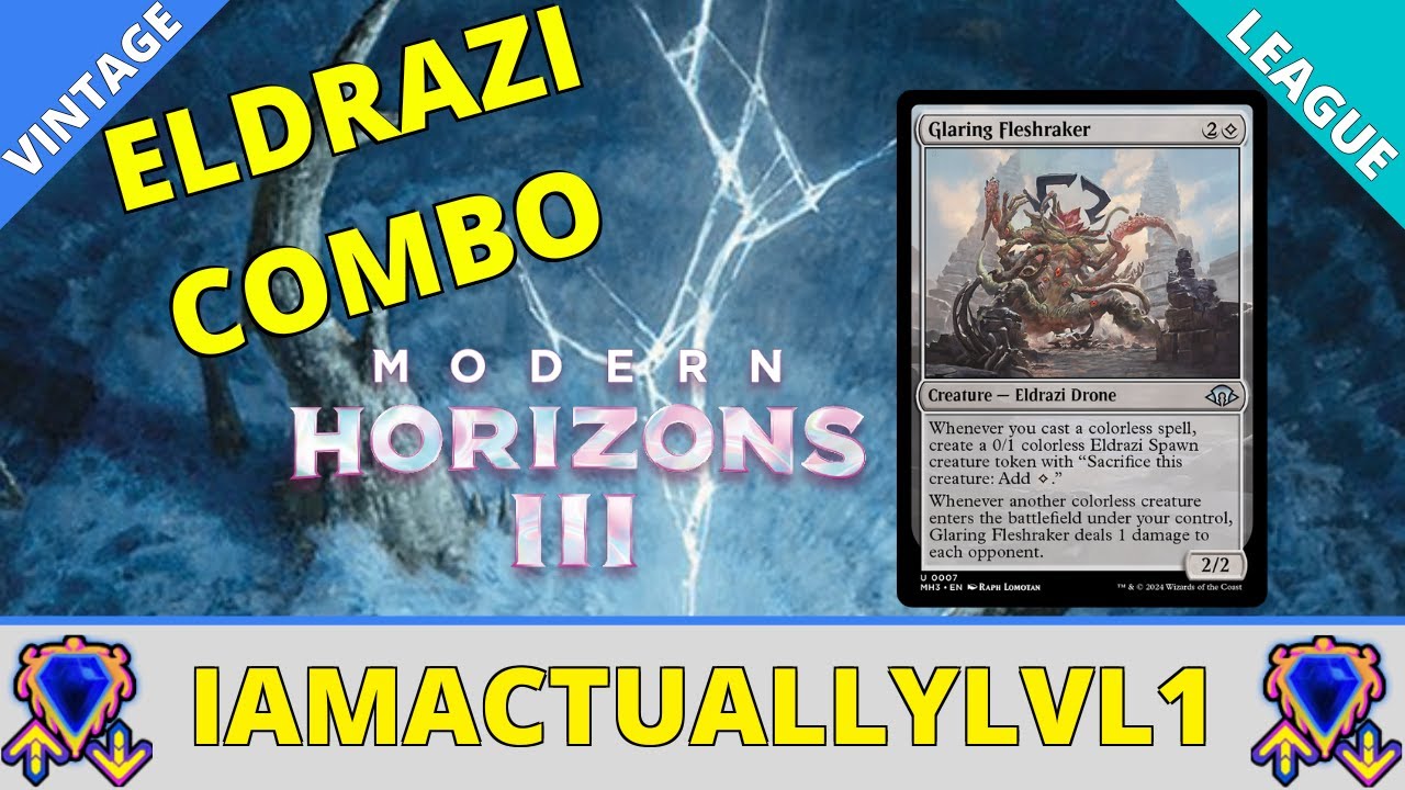 NEW INFINITE Eldrazi Top Workshop Combo Deck with MH3 Cards