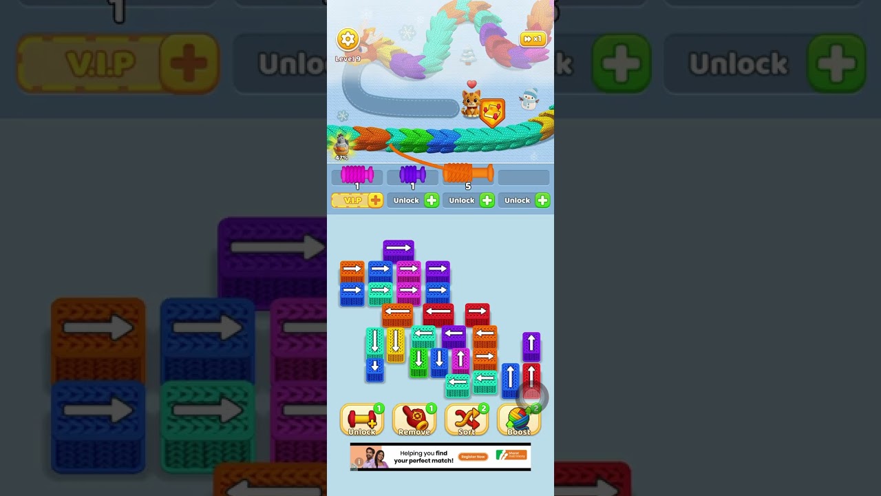 Wool Crush - Level 9
