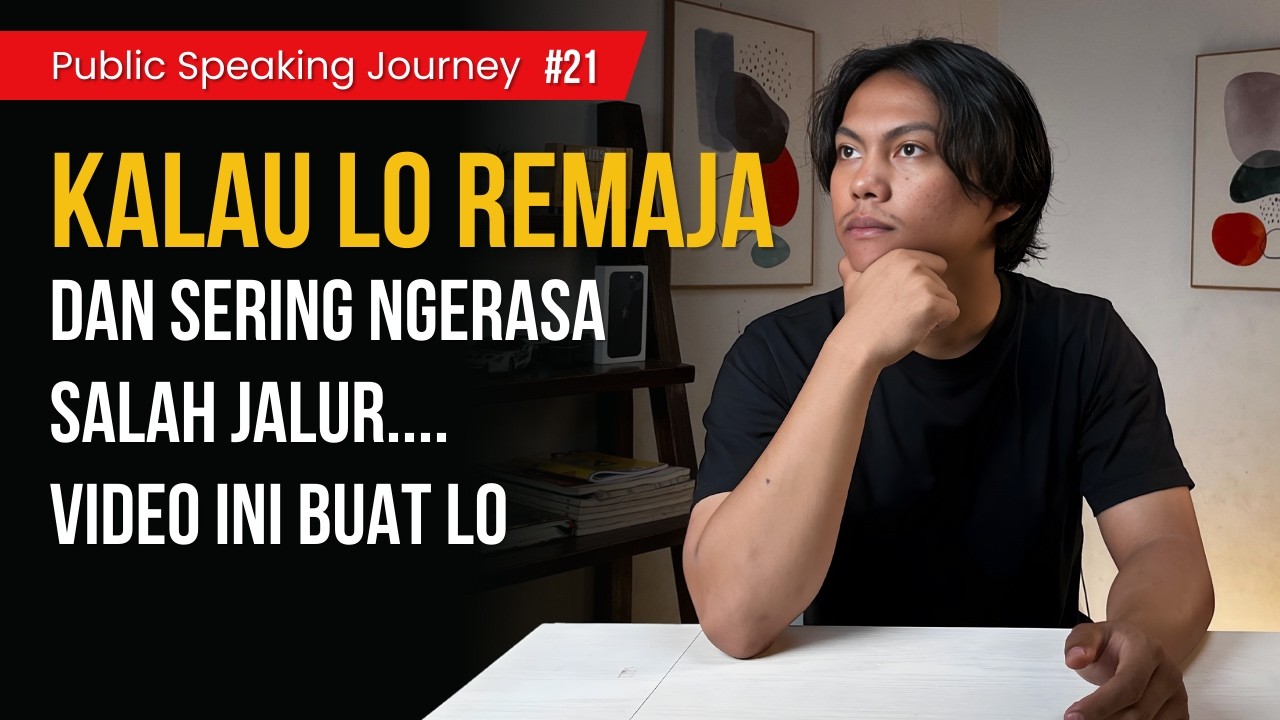KALAU LO REMAJA DAN SERING NGERASA SALAH JALUR VIDEO INI BUAT LO