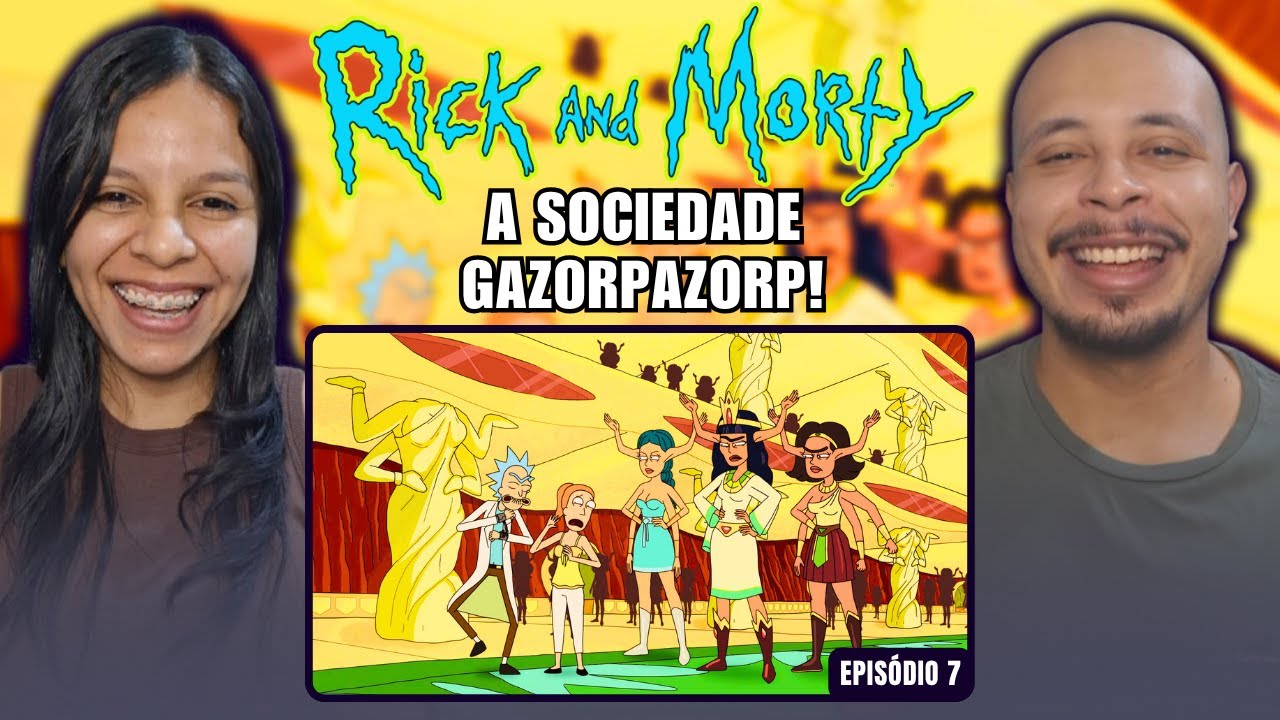 RICK AND MORTY: MORTY E SEU BEBÊ BIZARRO! | Casal React: Episódio 7