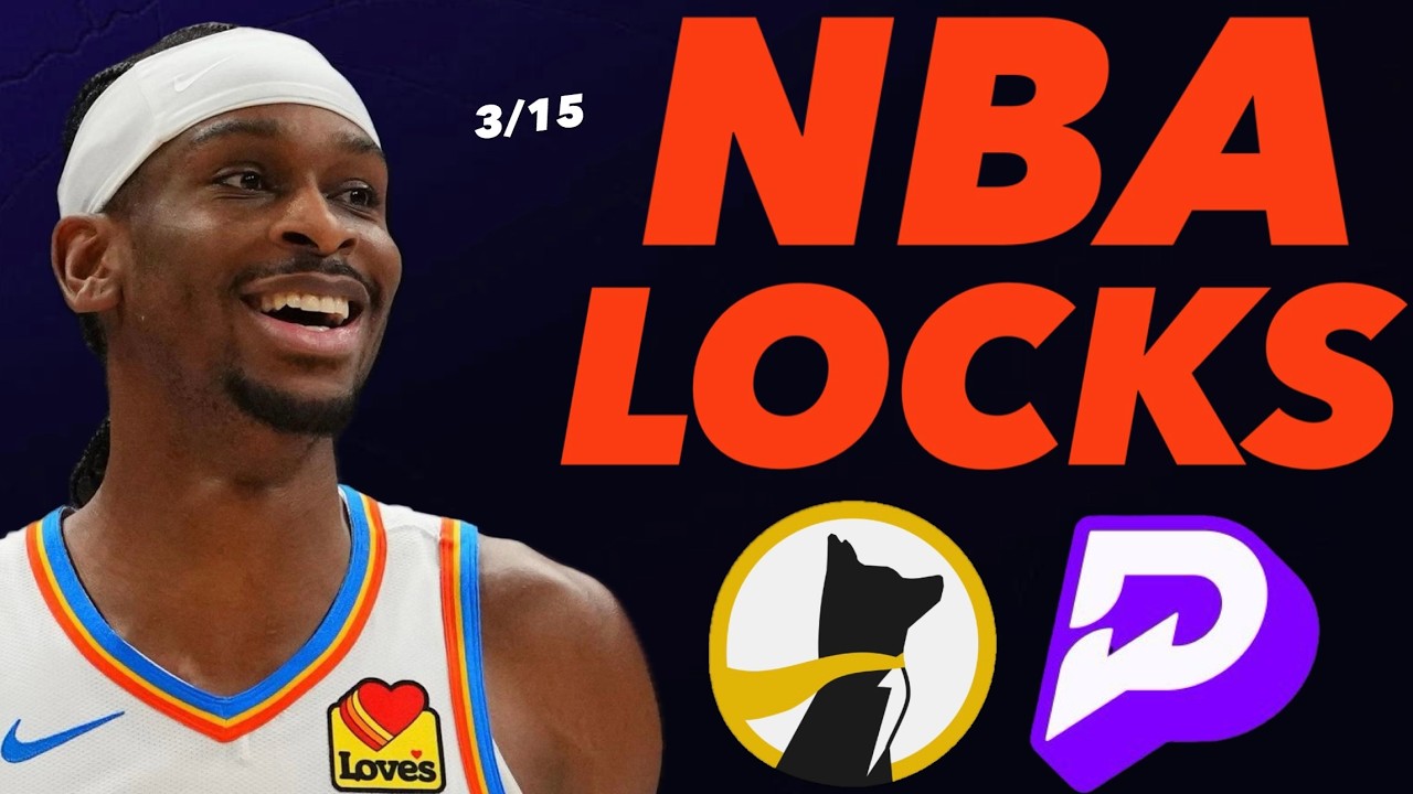 PRIZEPICKS NBA SUNDAY 3/15/26 - FREE PICKS!!!  (11-3 RUN!!!) - BEST PLAYER PROPS - NBA TODAY