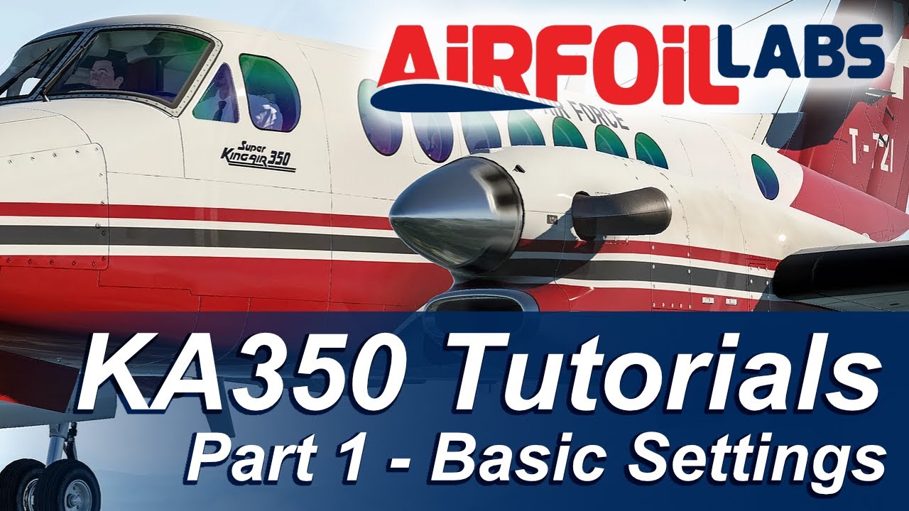 Airfoillabs King 350 recommended settings