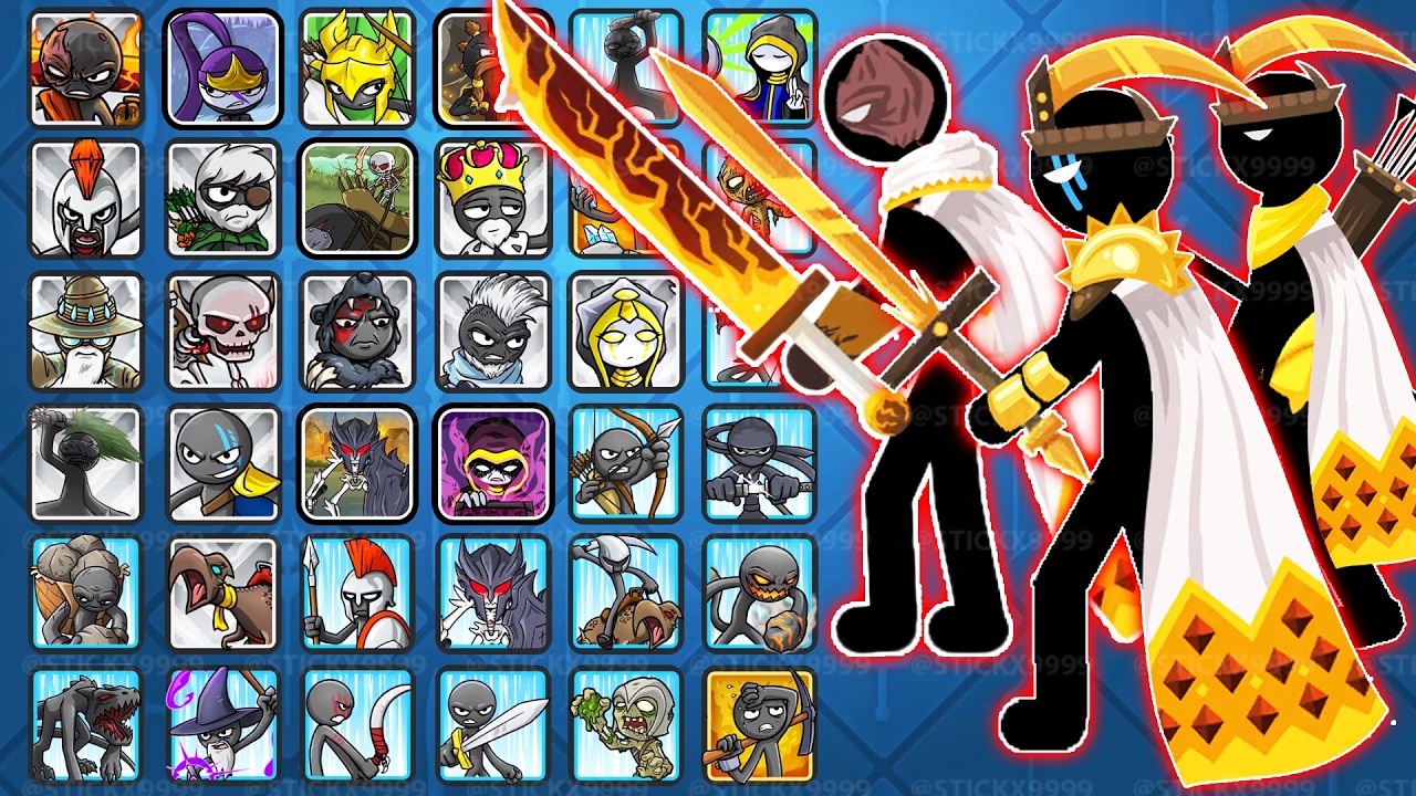 EVERY UNIT Challenges General&rsquo;s NEW Golden Tree MOD Army ⚔️ Epic Challenge | Stick War Saga MOD