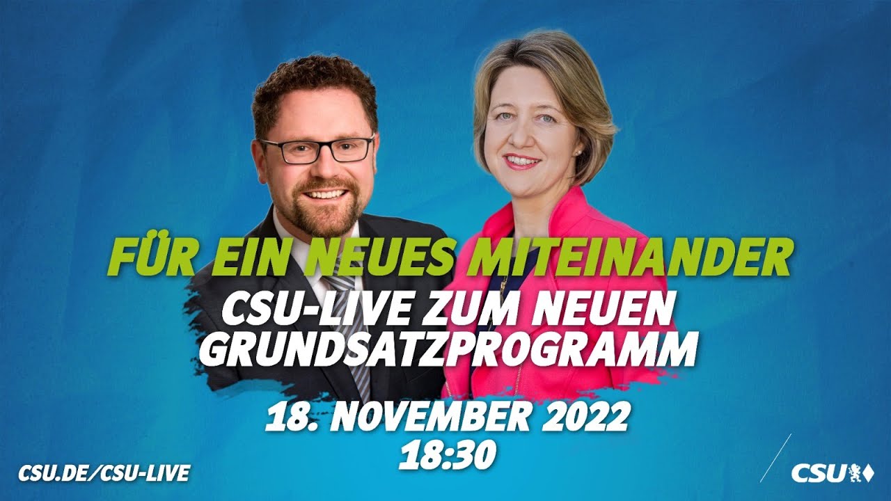 Die Grundsatzkommission der CSU 2022
