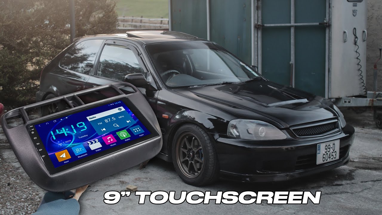 Android Touch Screen Radio Install For Civic Hatch