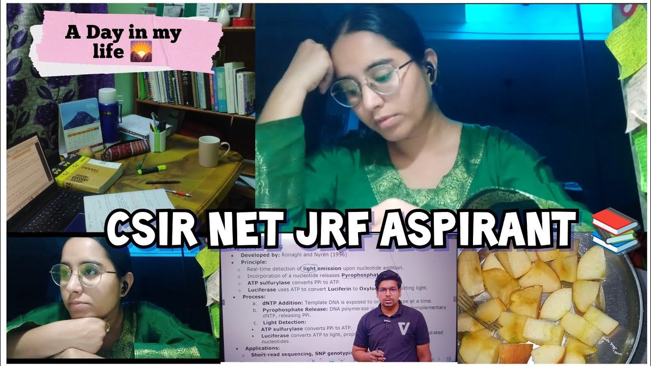 CSIR NET JRF Aspirant life 📚 @thenehaverse06 #lifescience #csirnet #aspirants #upsc #neet#phd #vlog 