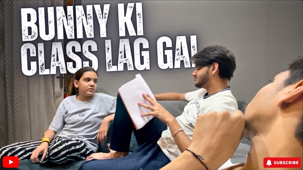 Bunny ki class lag Gai aaj...| Daily Vlog |