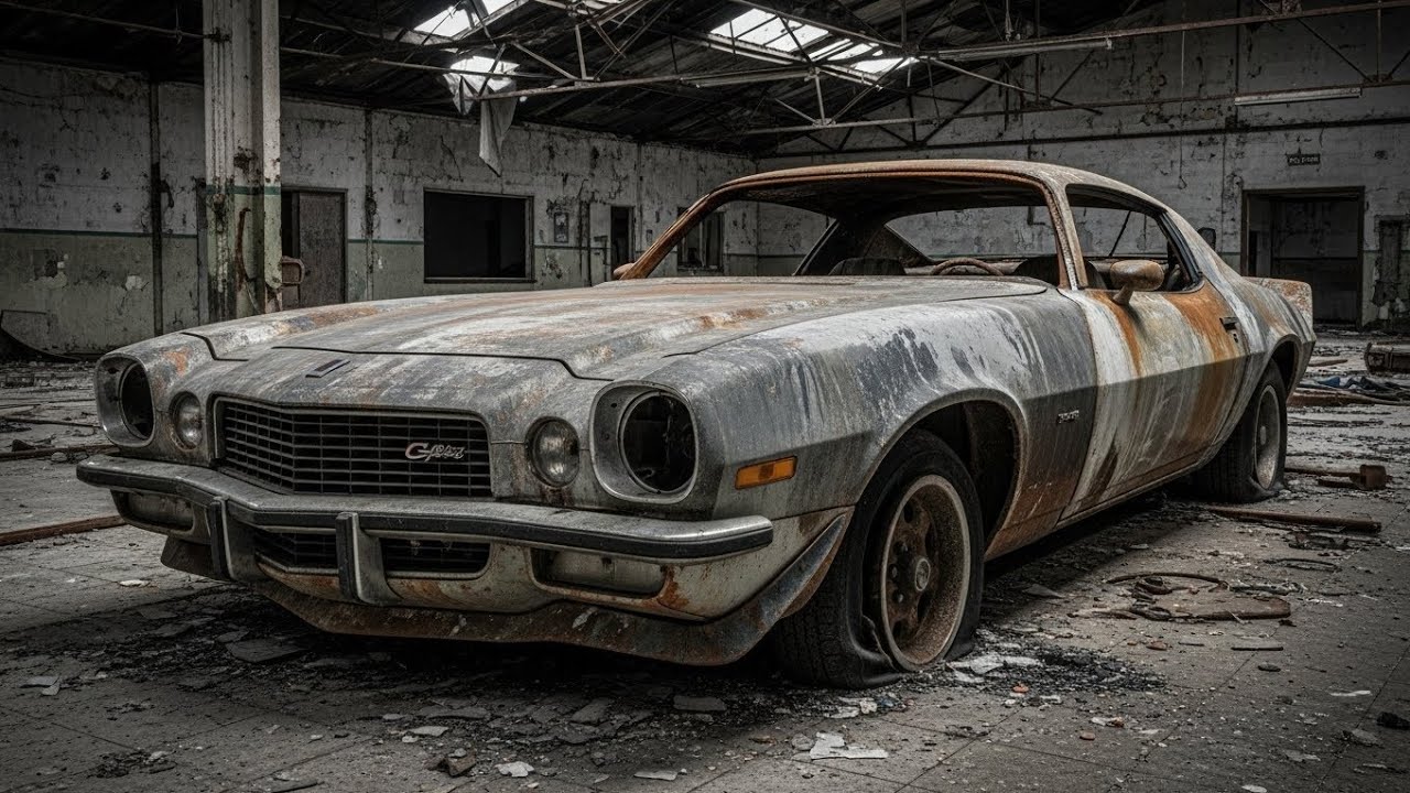 ASMR Car Restoration! Full Restoration of 1974 Chevrolet Camaro