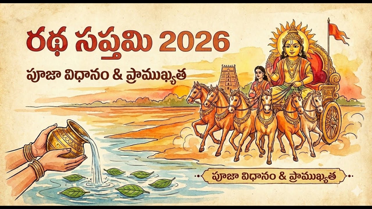 రథ సప్తమి విధి విధానాలు|| Ratha Saptami Importance & Mantras