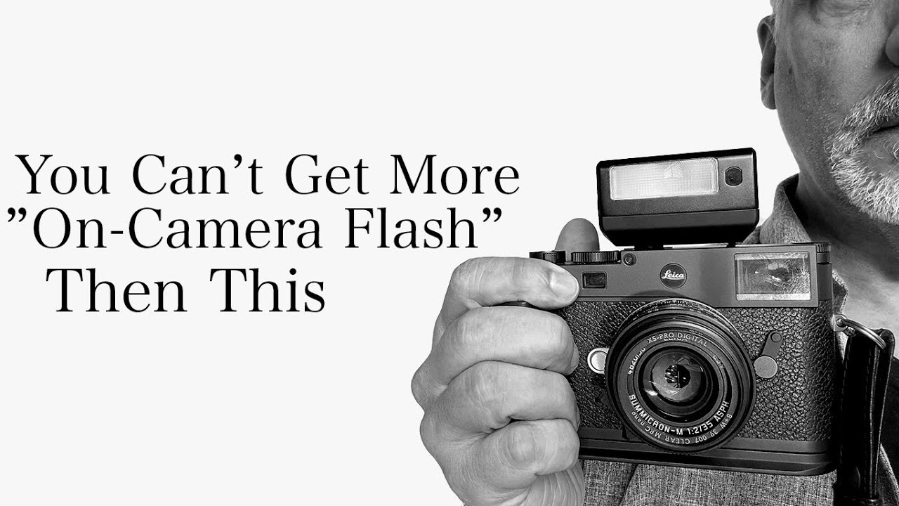 This is some serious &ldquo;on-camera&rdquo; flash! What a gem!