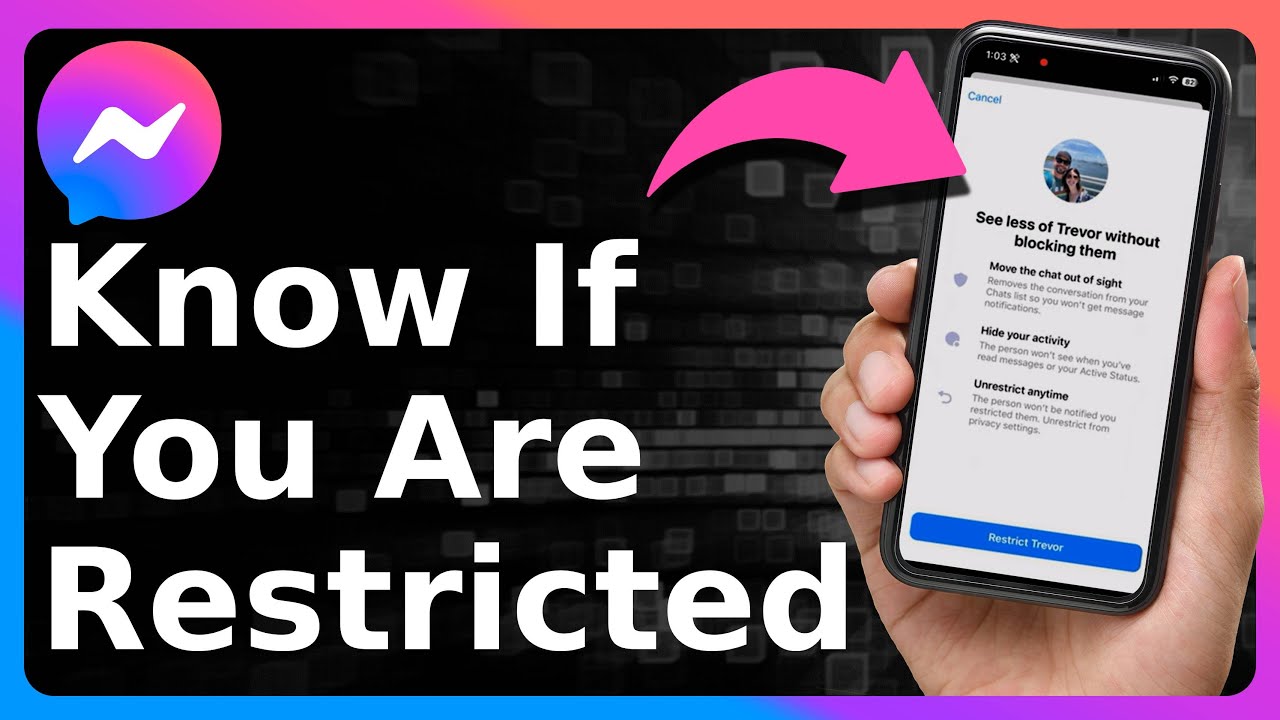 How To Know If You're Restricted On Messenger