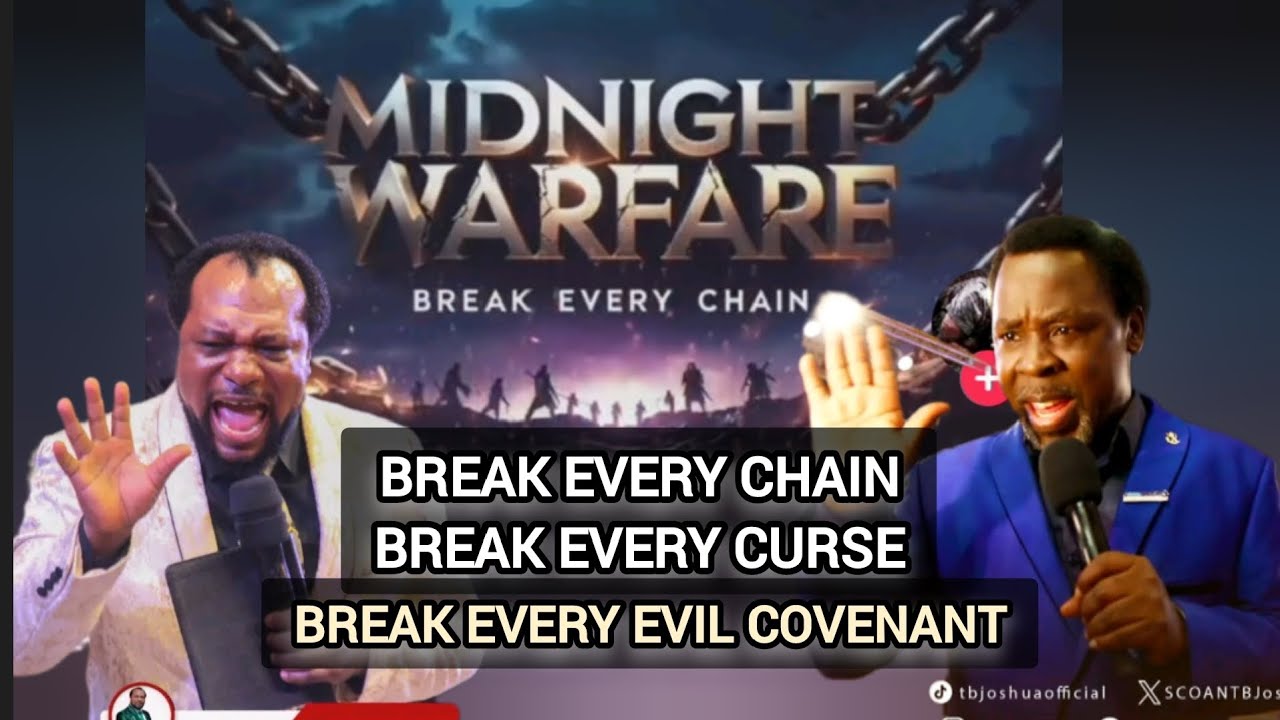 MIDNIGHT WARFARE PRAYER! NIGHT OF BREAKING CHAINS.