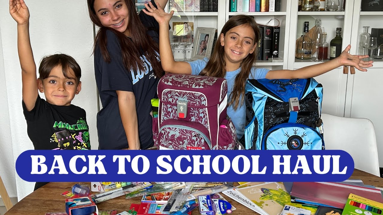 XXL BACK TO SCHOOL HAUL - Rosislife