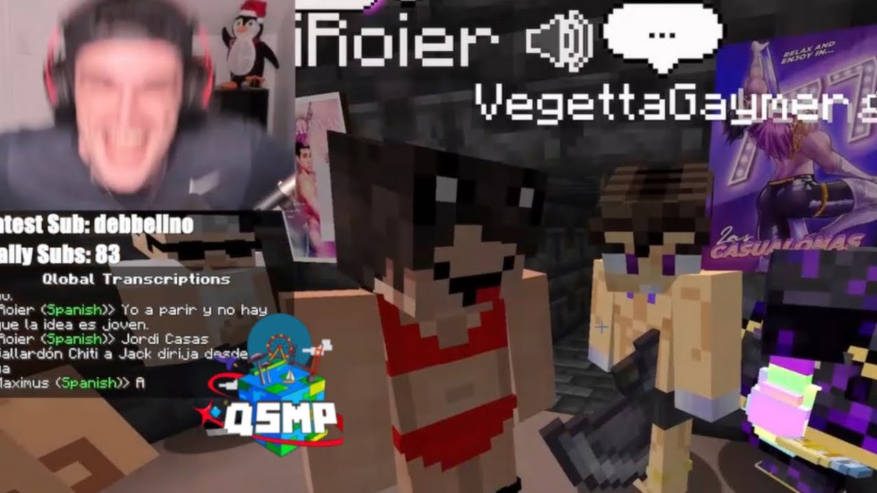 reacci&oacute;n de FOOLISH al ver a VEGETTA mood Casualonas