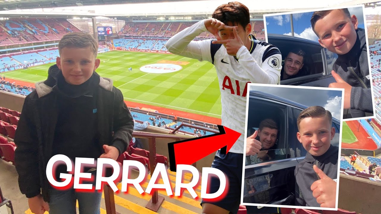 SON 손흥민 HAT-TRICK & MEETING STEVEN GERRARD 🔥🤩 ASTON VILLA vs SPURS VLOG ⚽️