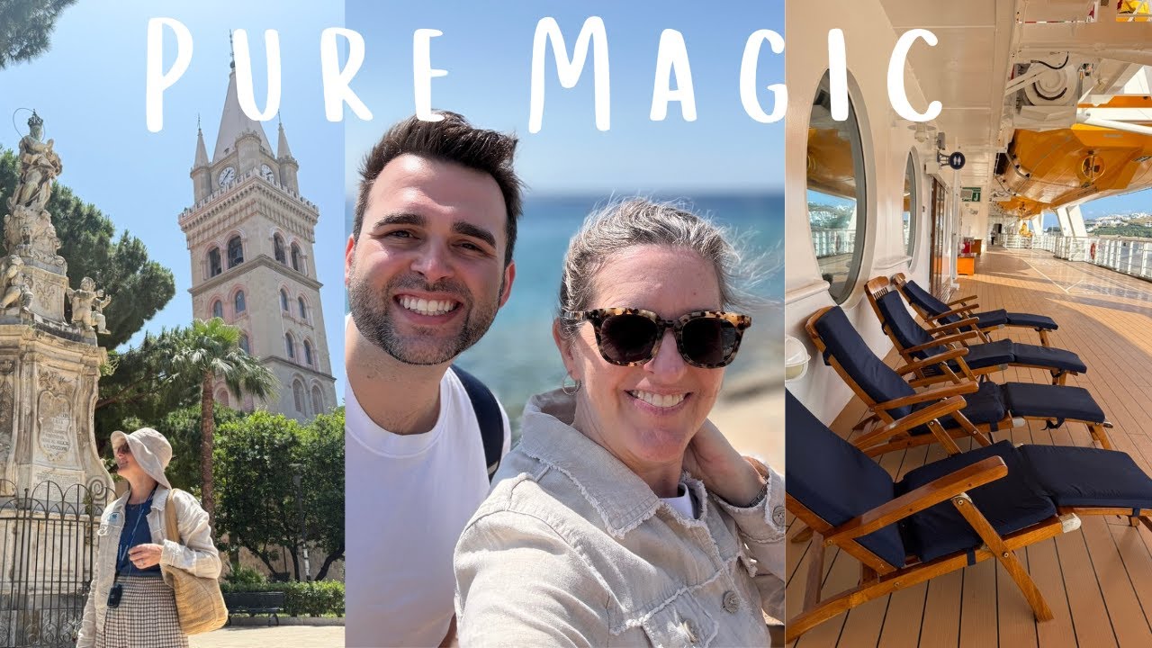 Disney Cruise in Europe Part 2 | Sicily, Day at Sea and MYKONOS