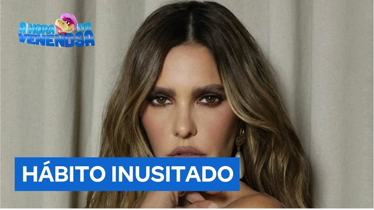 Fernanda Lima revela hábito inusitado durante o banho