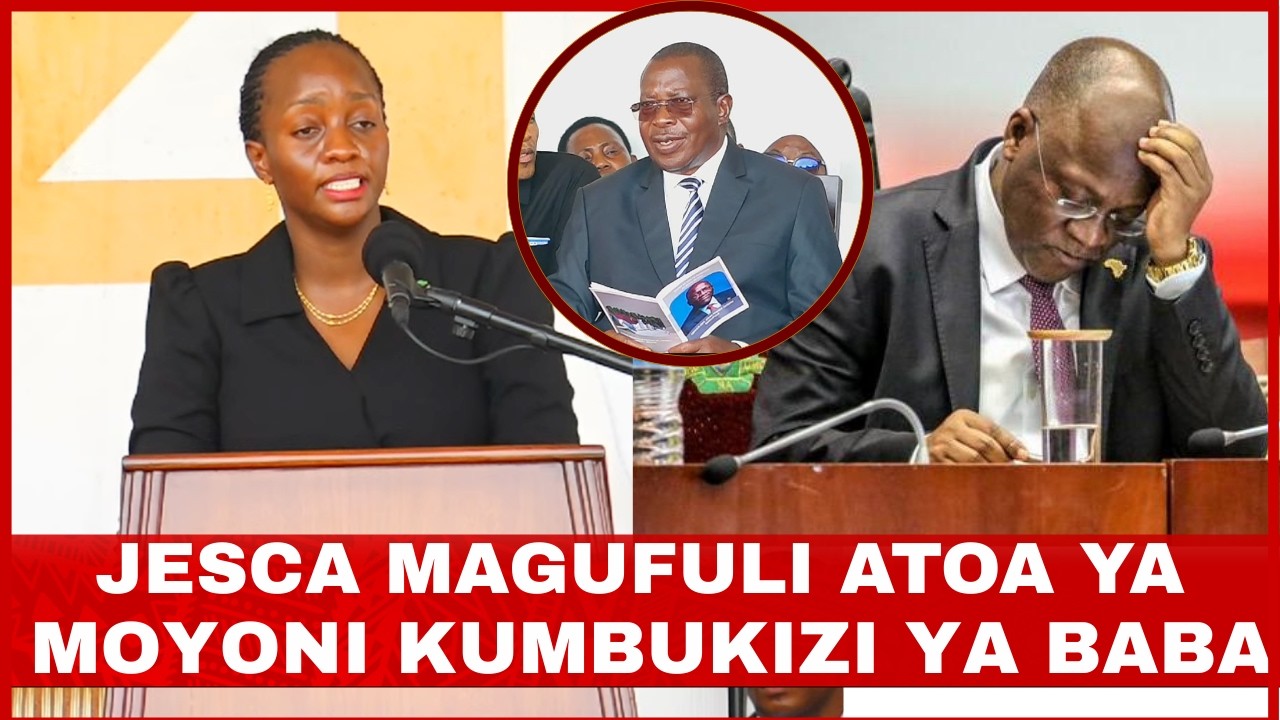 JESCA MAGUFULI  ATOA YA MOYONI KWENYE KUMBUKIZI YA BABA YAKE HAYATI MAGUFULI, AMSHUKURU RAIS SAMIA