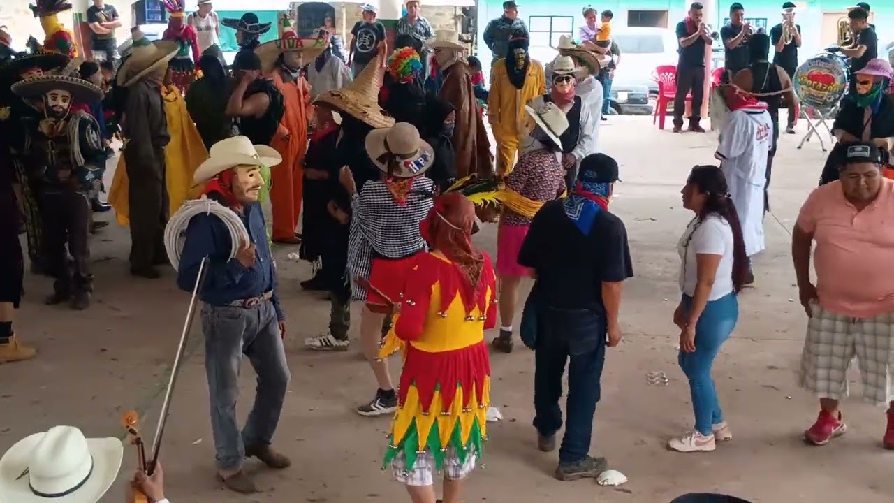 Carnaval Tenextongo Ixhuatlán de madero Veracruz Jueves 20 de Marzo 2025