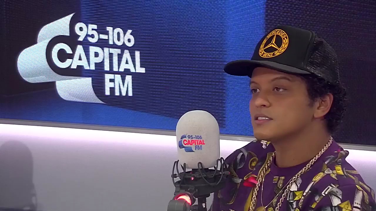Bruno Mars Guesses English Phrases on Capital FM!