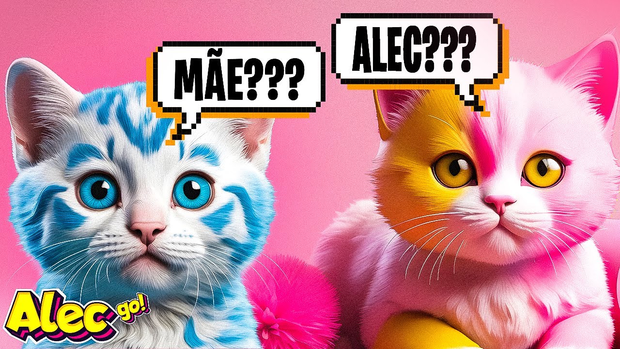VIREI UM GATINHO E FUI ADOTADO 😍 Copycat DEMO ( Alec GO! )