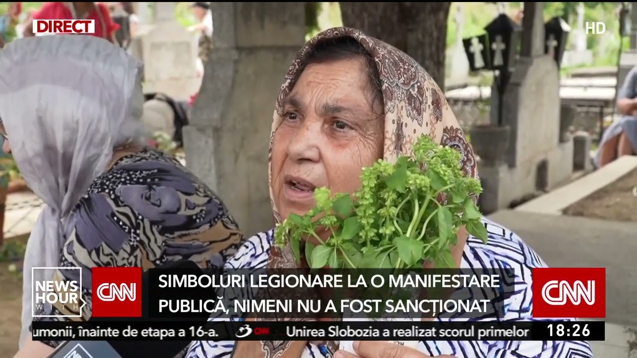 Simboluri legionare la o manifestare publică, nimeni nu a fost sancționat