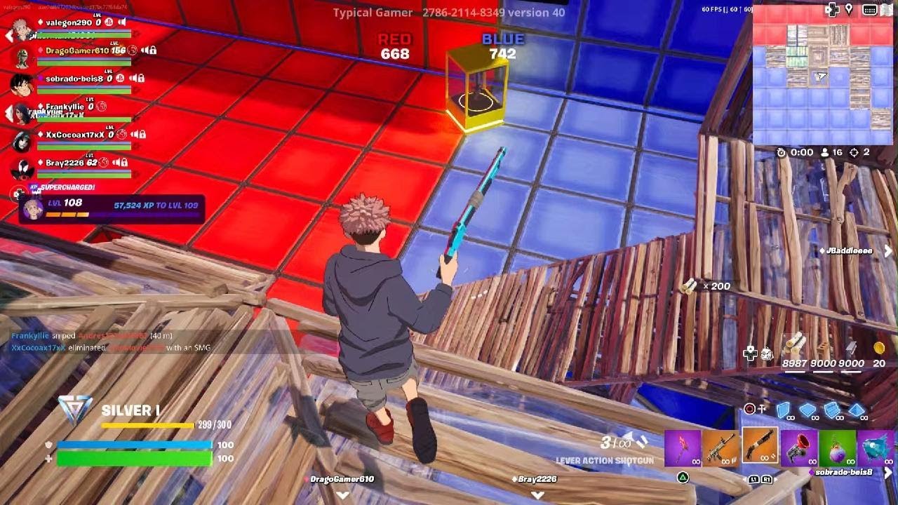23 kills in red vs blue fortnite