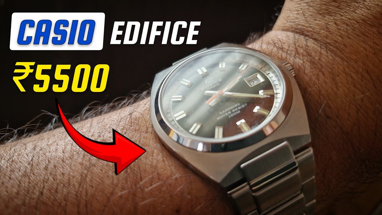The Most Premium Budget CASIO ? Casio EDIFICE EFB-109D-1AVDF | Best Dally Wear Watch Under ₹6000
